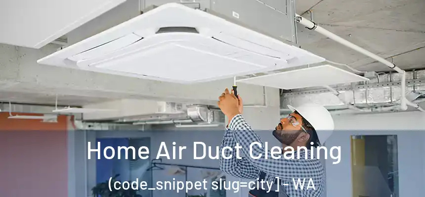  Home Air Duct Cleaning (code_snippet slug=city] - WA